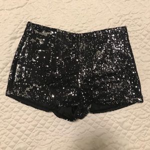 Forever 21 sequin shorts